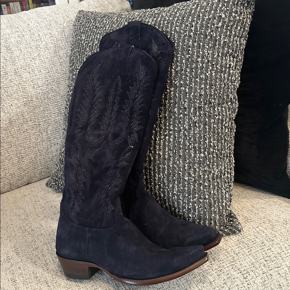 Old Gringo Indigo Heeled Boots - Picture 7 of 12